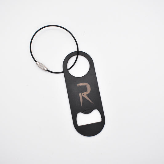 "R" Keychain Bottle Opener
